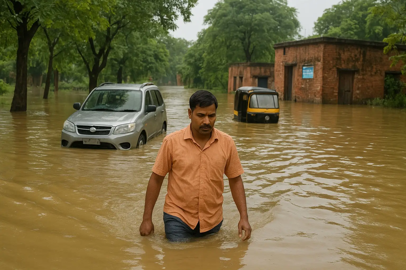 बिहार में बाढ़ की स्थिति: कारण, प्रभाव और स्थायी समाधान